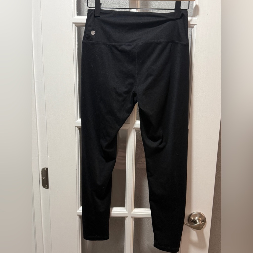 Zella Jet Black Performance Leggings - Picture 6 of 8